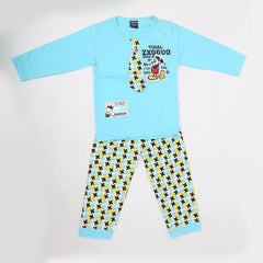Boys Full Sleeves Suit - Light Blue, Kids, Boys Sets And Suits, Chase Value, Chase Value