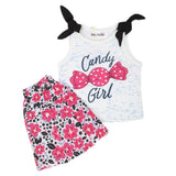 Newborn Girls Half Sleeves Short Suit - Pink, Kids, NB Girls Sets And Suits, Chase Value, Chase Value