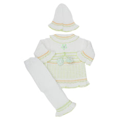 Newborn Girls Irani Suit - Green, Kids, NB Girls Sets And Suits, Chase Value, Chase Value