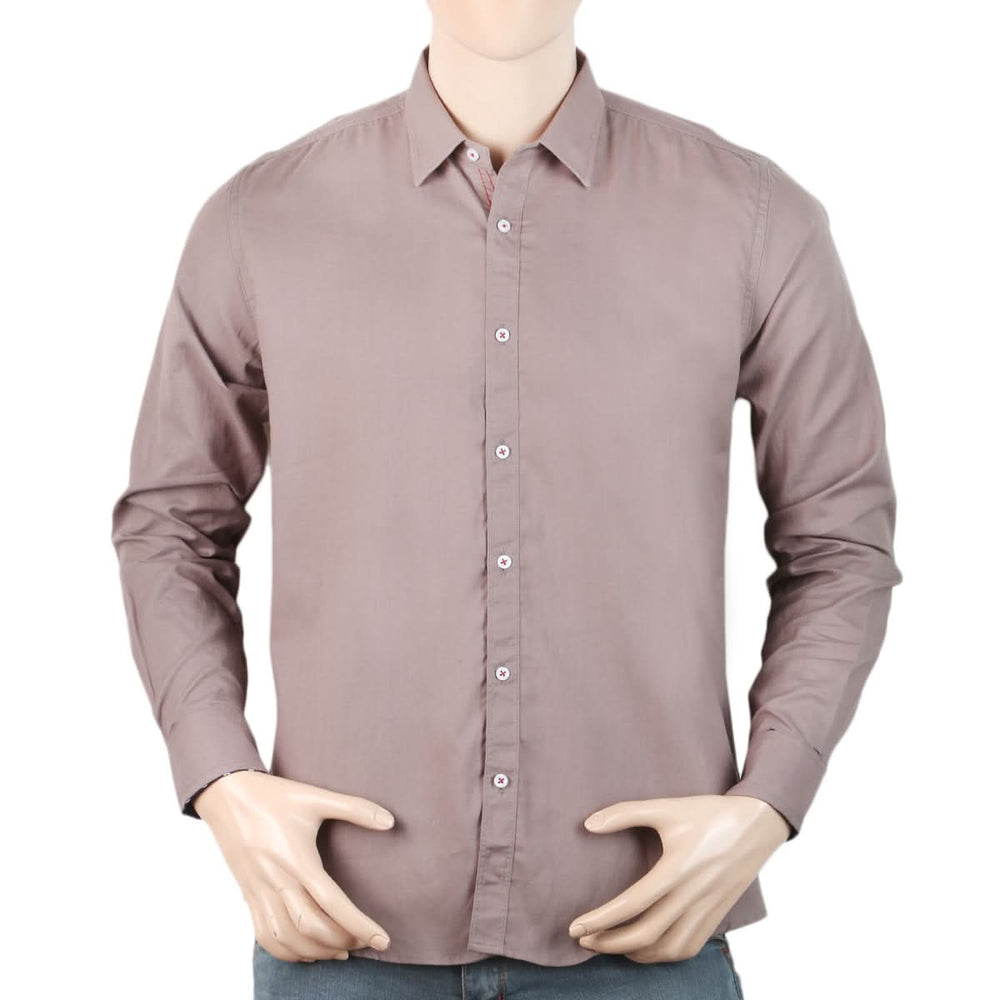 Men's Full Sleeves Casual Shirt - Light Grey, Men, Shirts, Chase Value, Chase Value