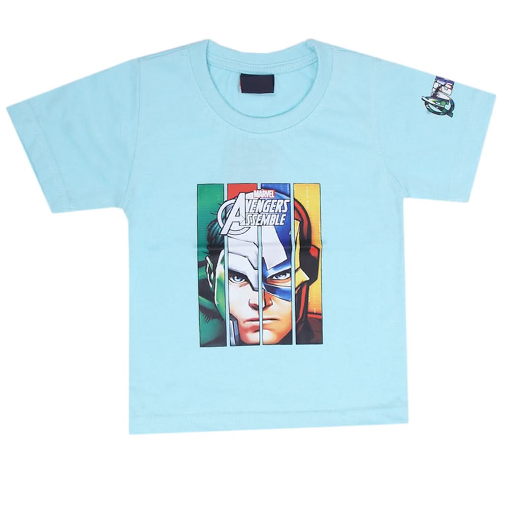 Boys T-Shirt - Cyan, Boys T-Shirts, Chase Value, Chase Value