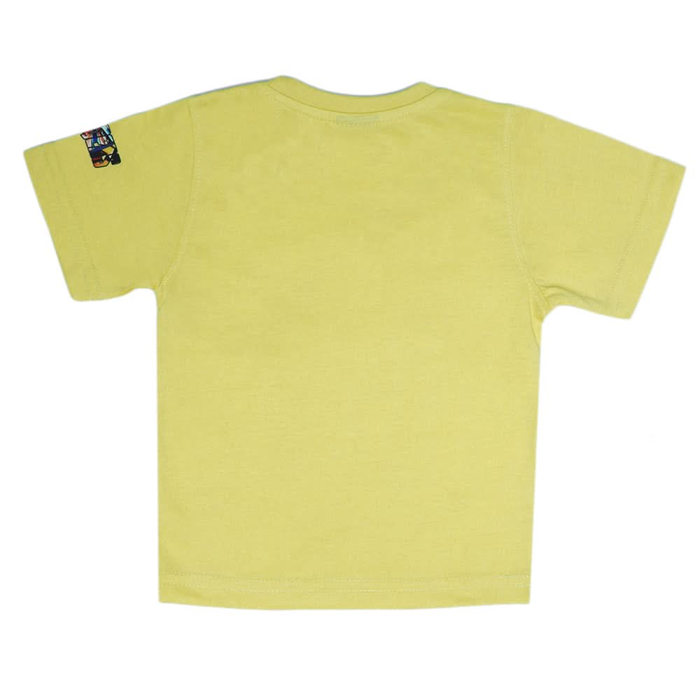 Boys T-Shirt - Yellow, Boys T-Shirts, Chase Value, Chase Value