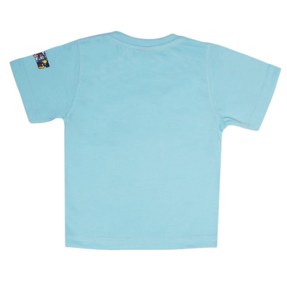 Boys T-Shirt - Cyan, Boys T-Shirts, Chase Value, Chase Value