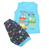 Boys Sando Suit 9230 - Sky Blue, Kids, Boys Sets And Suits, Chase Value, Chase Value