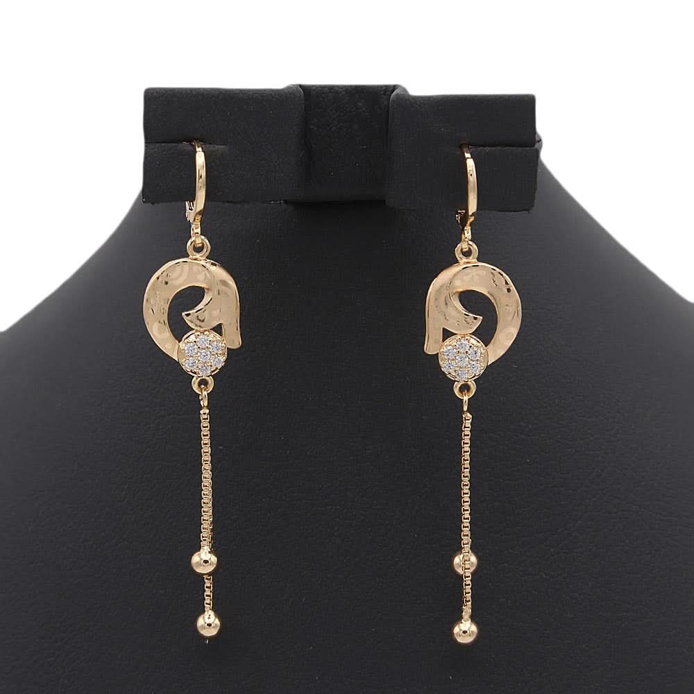 Women's Earring - Golden, Women, Earrings & Tops, Chase Value, Chase Value