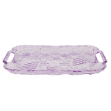 Crystal Serving Tray - Purple, Home & Lifestyle, Serving And Dining, Chase Value, Chase Value