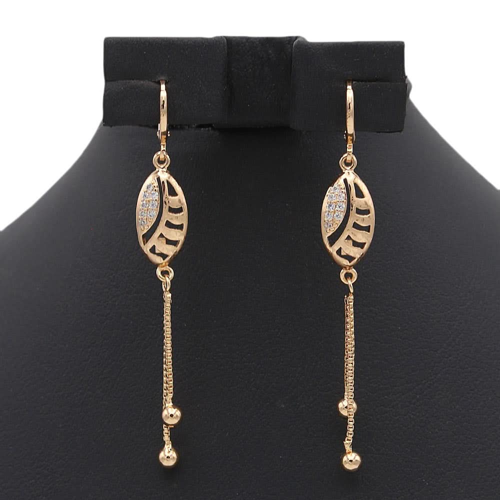 Women's Earring - Golden, Women, Earrings & Tops, Chase Value, Chase Value