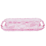 Crystal Serving Tray - Pink, Home & Lifestyle, Serving And Dining, Chase Value, Chase Value