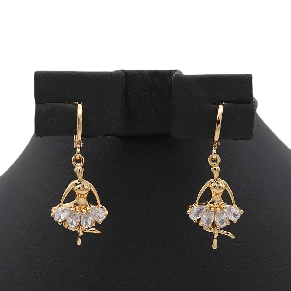 Women's Earring - Golden, Women, Earrings & Tops, Chase Value, Chase Value