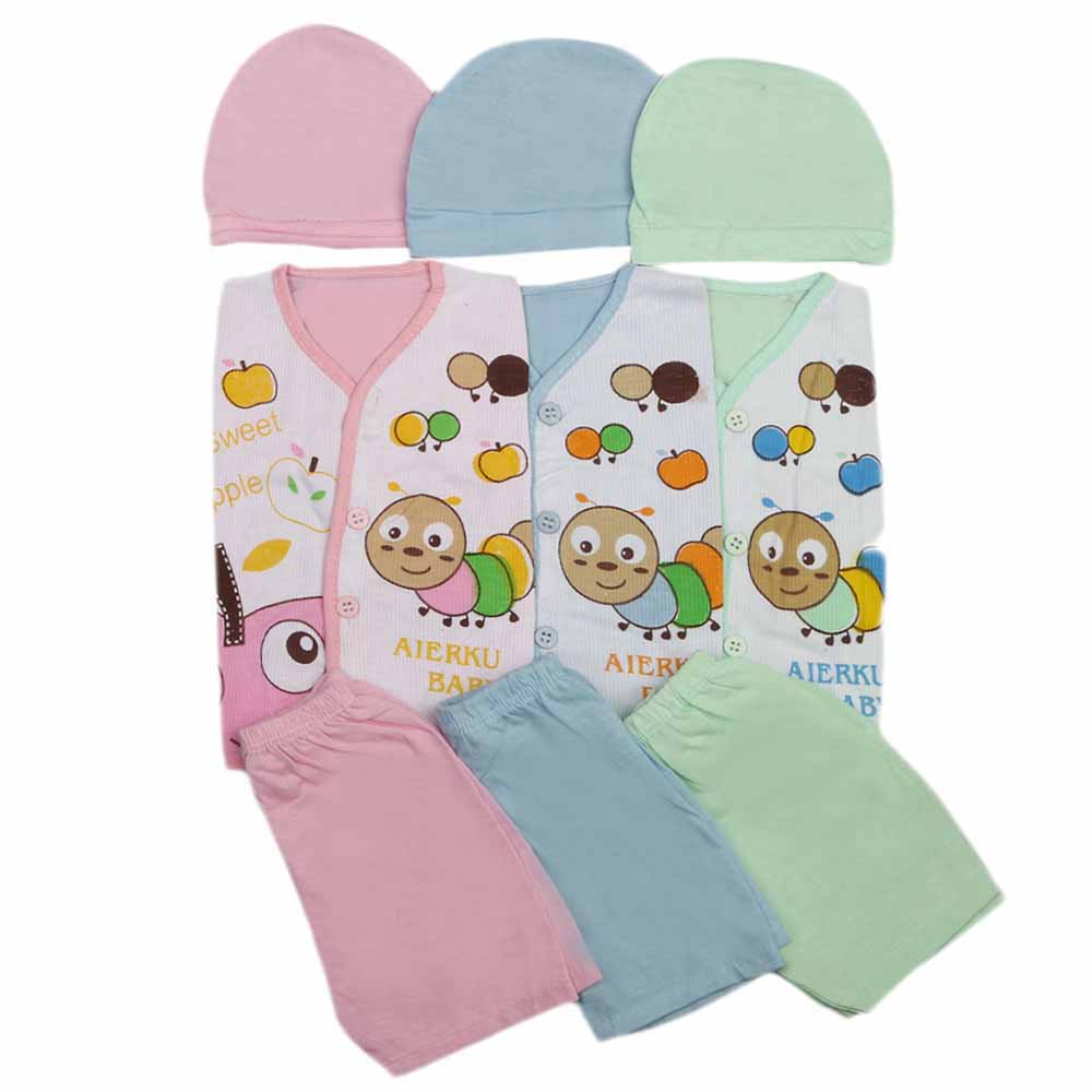 Newborn Gift Set 3 Pcs  - Multi, Kids, Newborn Gift Set, Chase Value, Chase Value