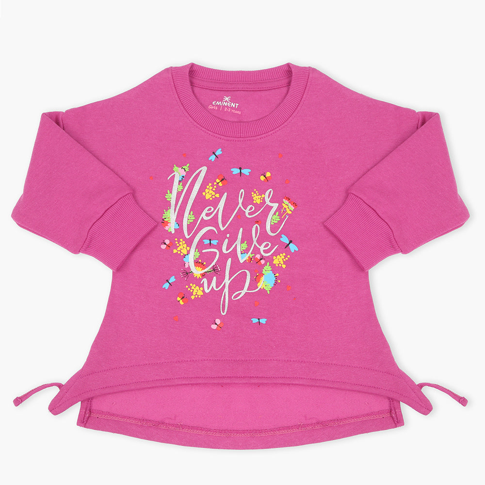 Eminent Girls Full Sleeves T-Shirt - Purple, Girls T-Shirts, Eminent, Chase Value