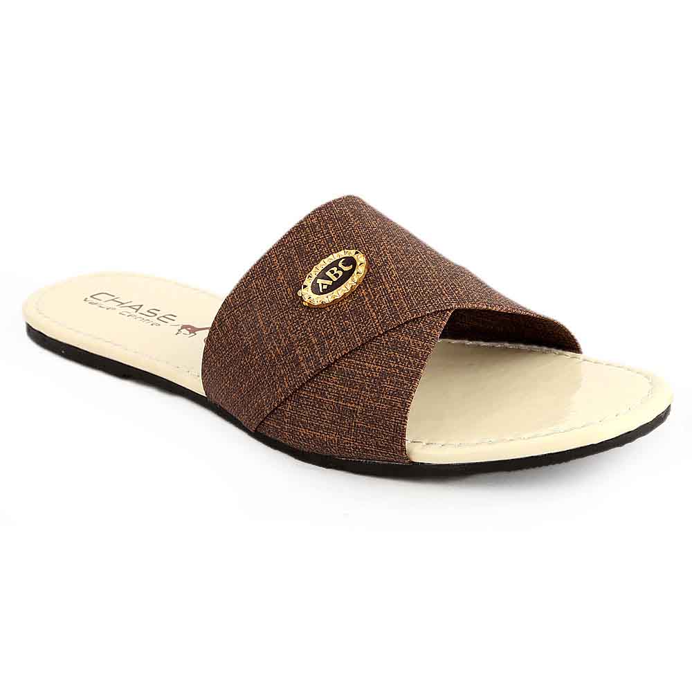Women's Slipper (707) - Brown, Women, Slippers, Chase Value, Chase Value