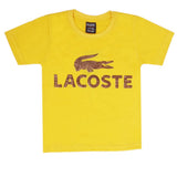 Boys Emboss Logo T-Shirt - Yellow, Boys T-Shirts, Chase Value, Chase Value