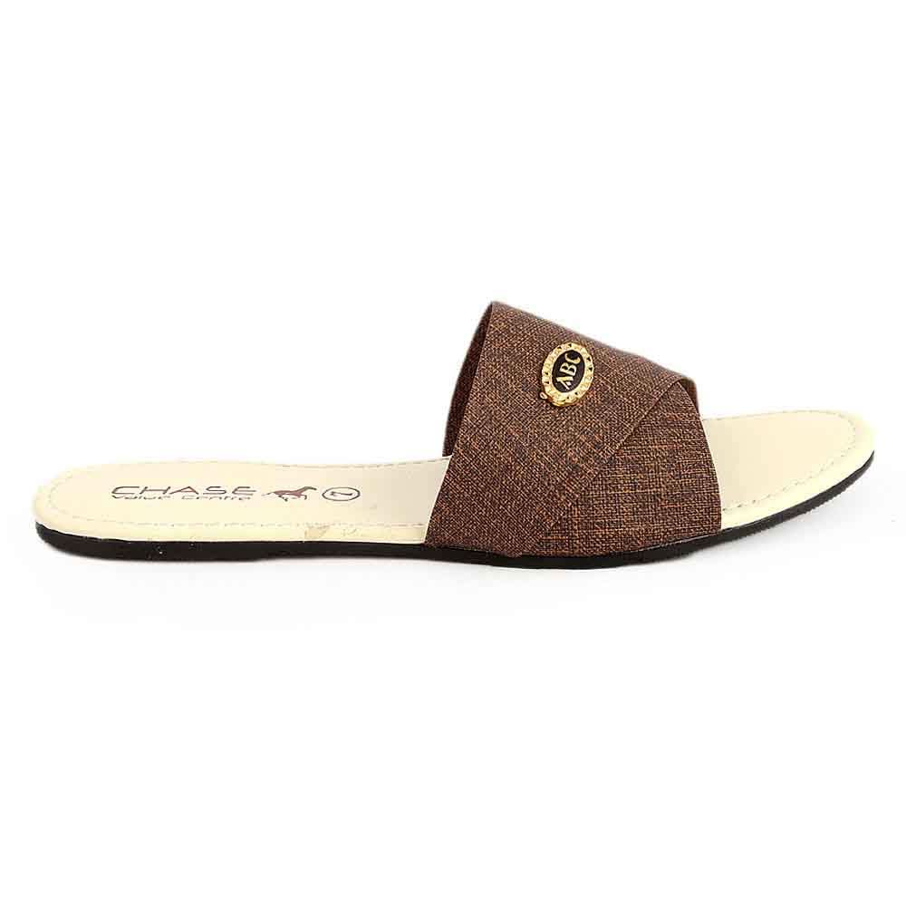 Women's Slipper (707) - Brown, Women, Slippers, Chase Value, Chase Value