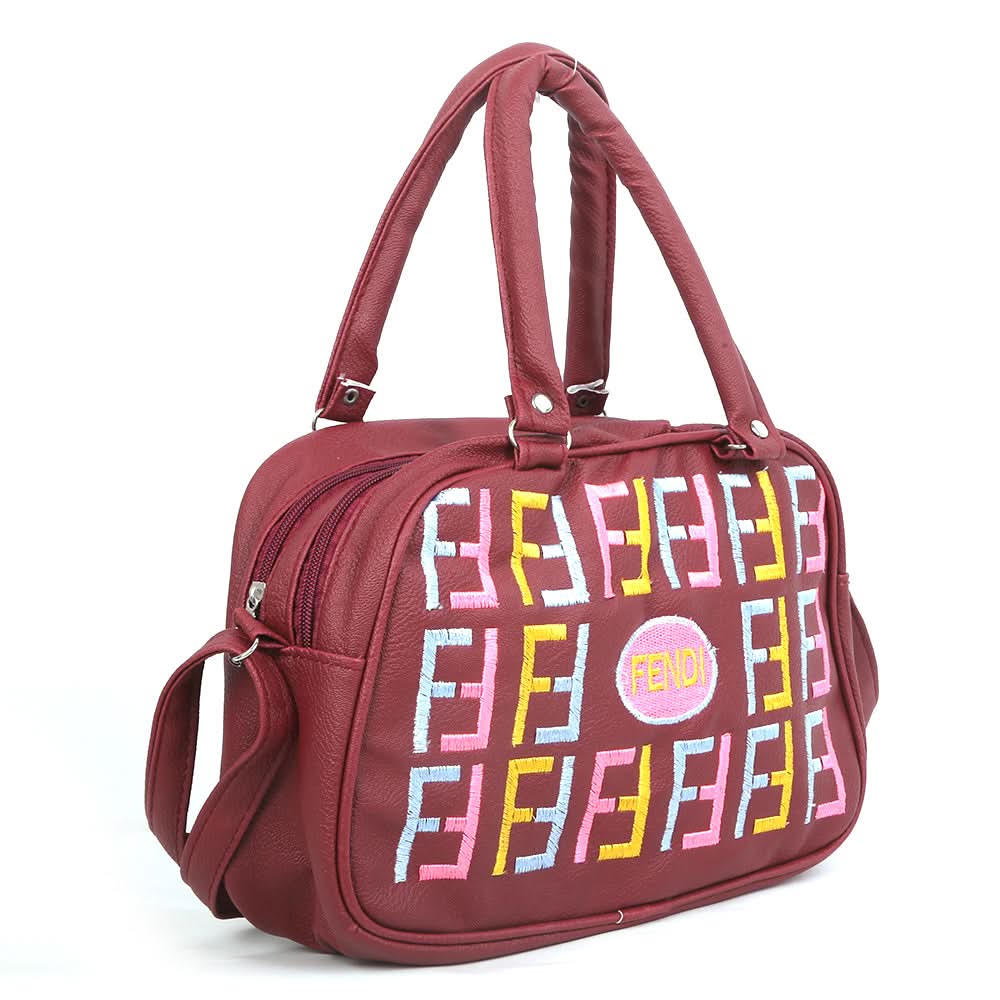 Women's Handbag 2035 - Maroon, Women, Bags, Chase Value, Chase Value