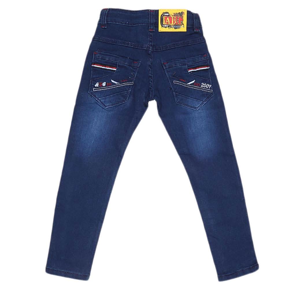 Boys Denim Pant - Blue, Kids Clothes, Chase Value, Chase Value