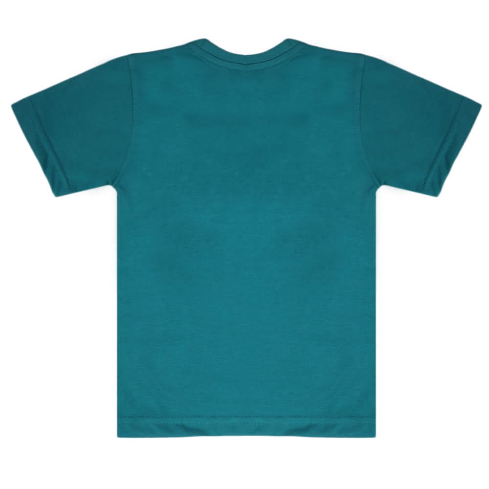 Boys Emboss Logo T-Shirt - Green, Boys T-Shirts, Chase Value, Chase Value