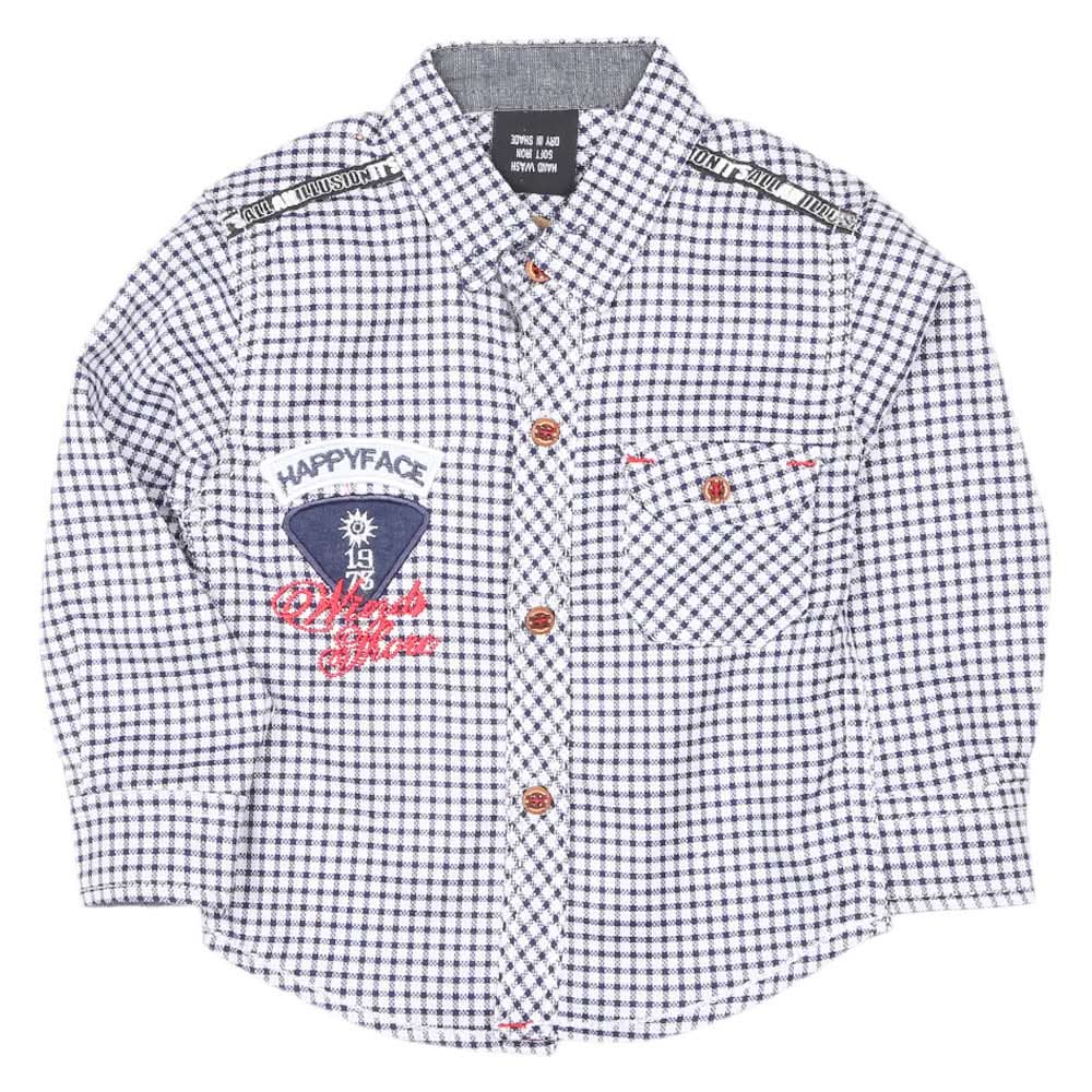 Boys Casual Shirt - Navy Blue, Kids, Boys Shirts, Chase Value, Chase Value