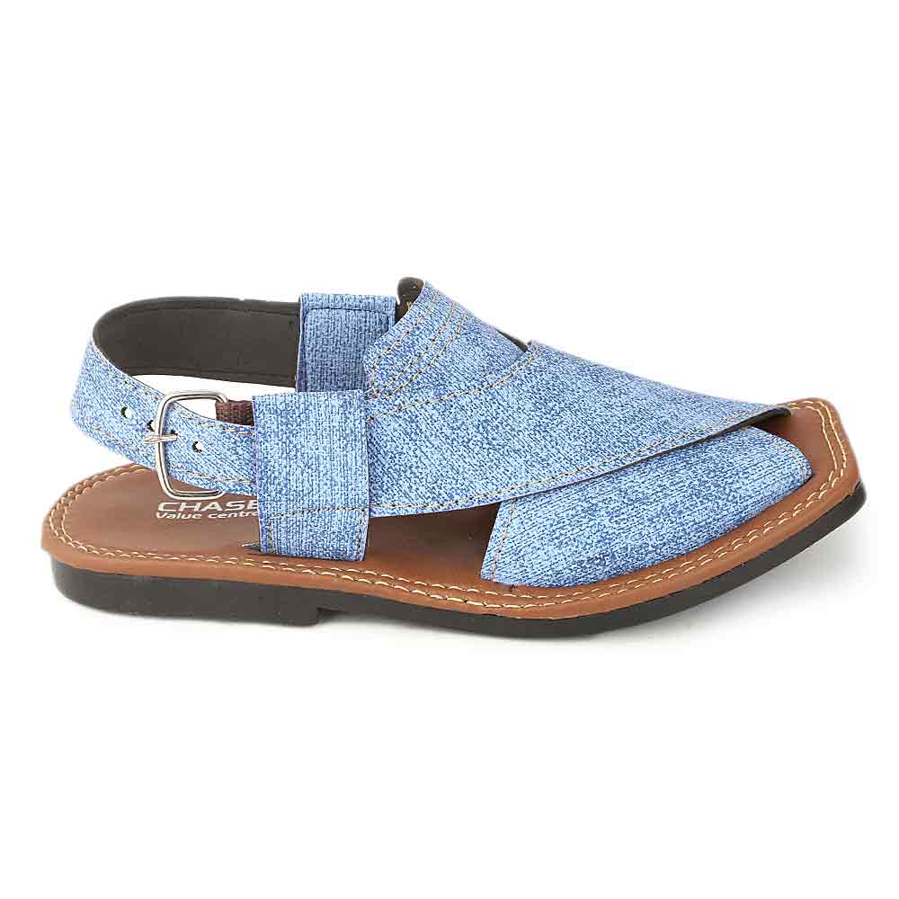 Boys Peshawari Sandals  - Blue, Kids, Boys Sandals, Chase Value, Chase Value
