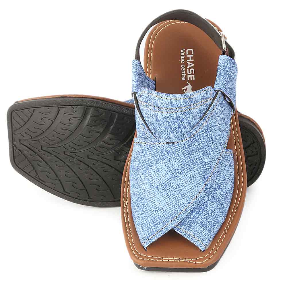 Boys Peshawari Sandals  - Blue, Kids, Boys Sandals, Chase Value, Chase Value