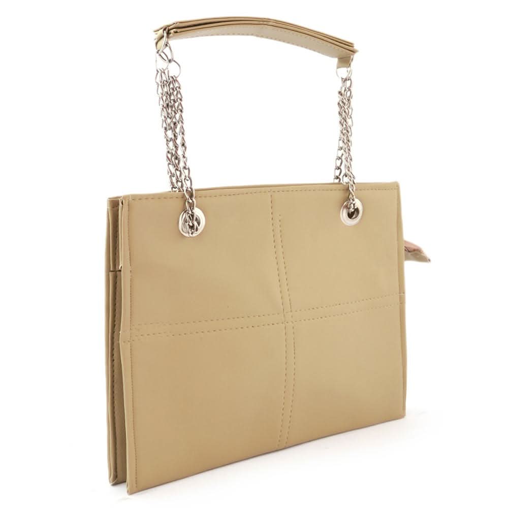 Women's Shoulder Bag (KAM-317) - Beige, Women, Bags, Chase Value, Chase Value