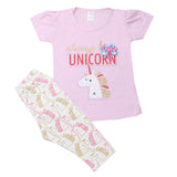 Girls Half Sleeves Suit - Pink, Kids, Girls Sets And Suits, Chase Value, Chase Value