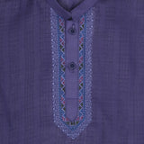 Boys Embroidered Shalwar Suit - Blue, Kids, Boys Shalwar Kameez, Chase Value, Chase Value