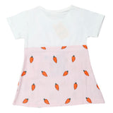 Newborn Girls Half Sleeves Frock - Pink, Kids, Newborn Girls Frocks, Chase Value, Chase Value