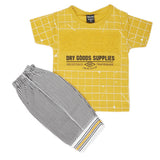 Boys Short Suit - Yellow, Kids, Boys Sets And Suits, Chase Value, Chase Value