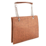 Women's Shoulder Bag (KAM-317) - Light Brown, Women, Bags, Chase Value, Chase Value