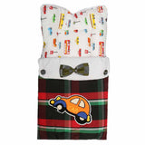 Newborn Embroidered Sleeping Bag 2 Pcs 6002 - Black, Kids, Sleeping Bags, Chase Value, Chase Value