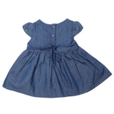 Newborn Girls Half Sleeves Suit - Denim - B, Kids, Newborn Girls Sets And Suits, Chase Value, Chase Value