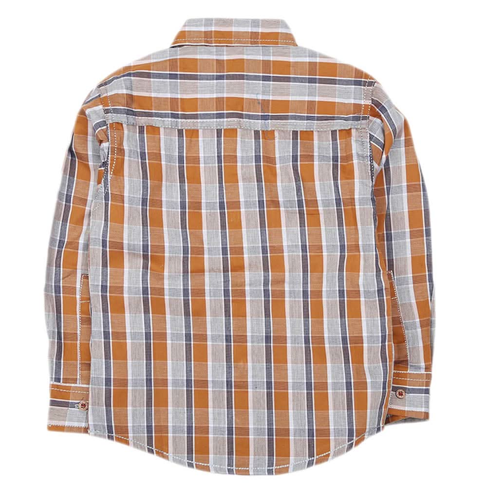 Boys Casual Shirt - Brown, Kids, Boys Shirts, Chase Value, Chase Value
