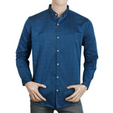 Men's Full Sleeves Casual Shirt - Steel Blue, Men, Shirts, Chase Value, Chase Value
