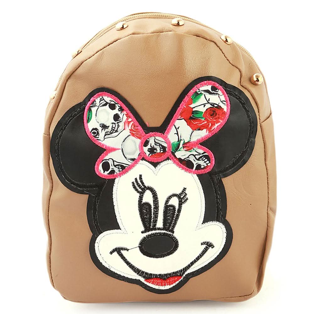 Girls Backpack (7572-A) Beige, Kids, School And Laptop Bags, Chase Value, Chase Value