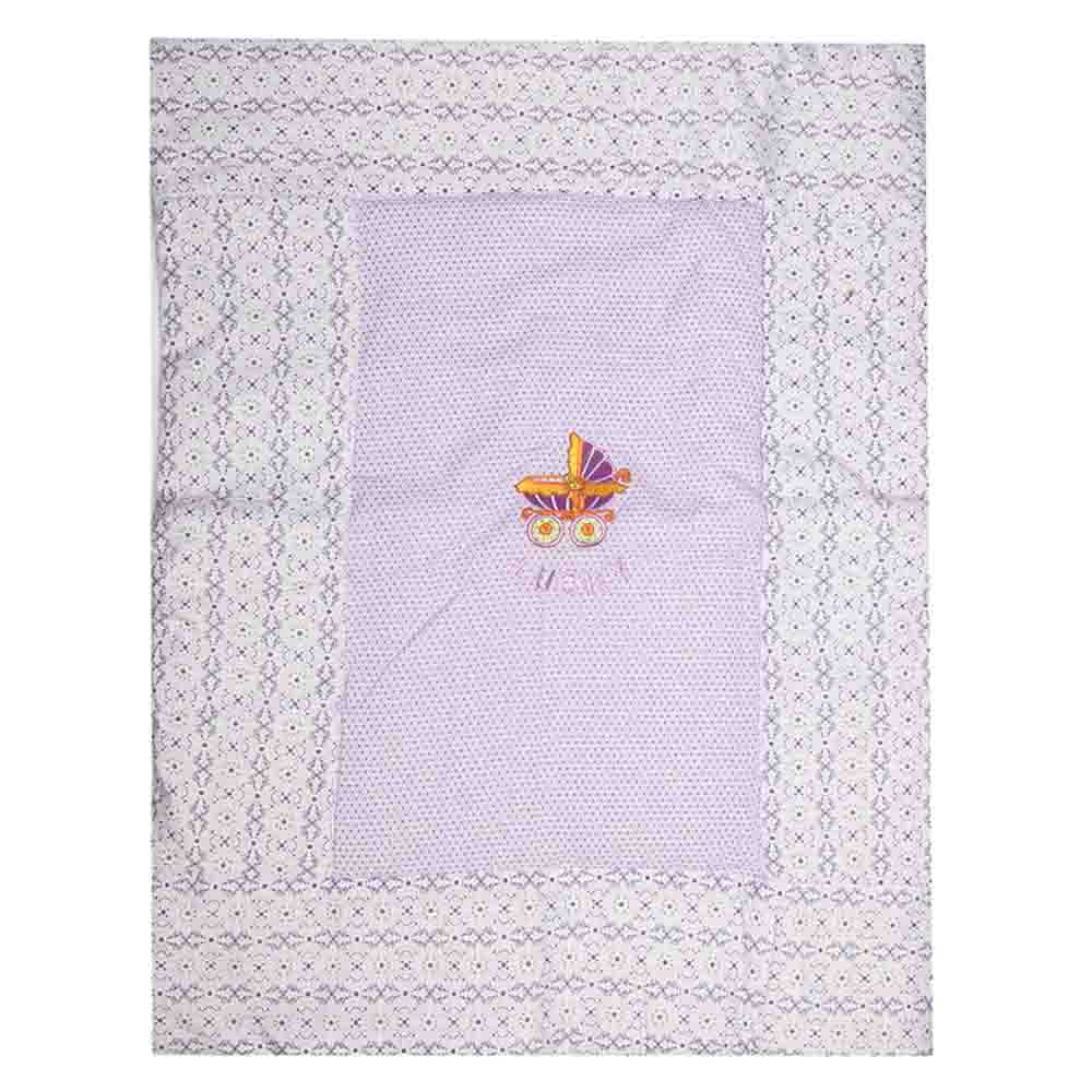Newborn Sleeping Bag 7 Pcs  Set Embroidered - Purple, Kids, Sleeping Bags, Chase Value, Chase Value