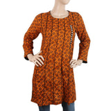 Women Printed Kurti - Orange, Women, Ready Kurtis, Chase Value, Chase Value