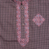 Boys Embroidered Shalwar Suit - Light Purple, Kids, Boys Shalwar Kameez, Chase Value, Chase Value