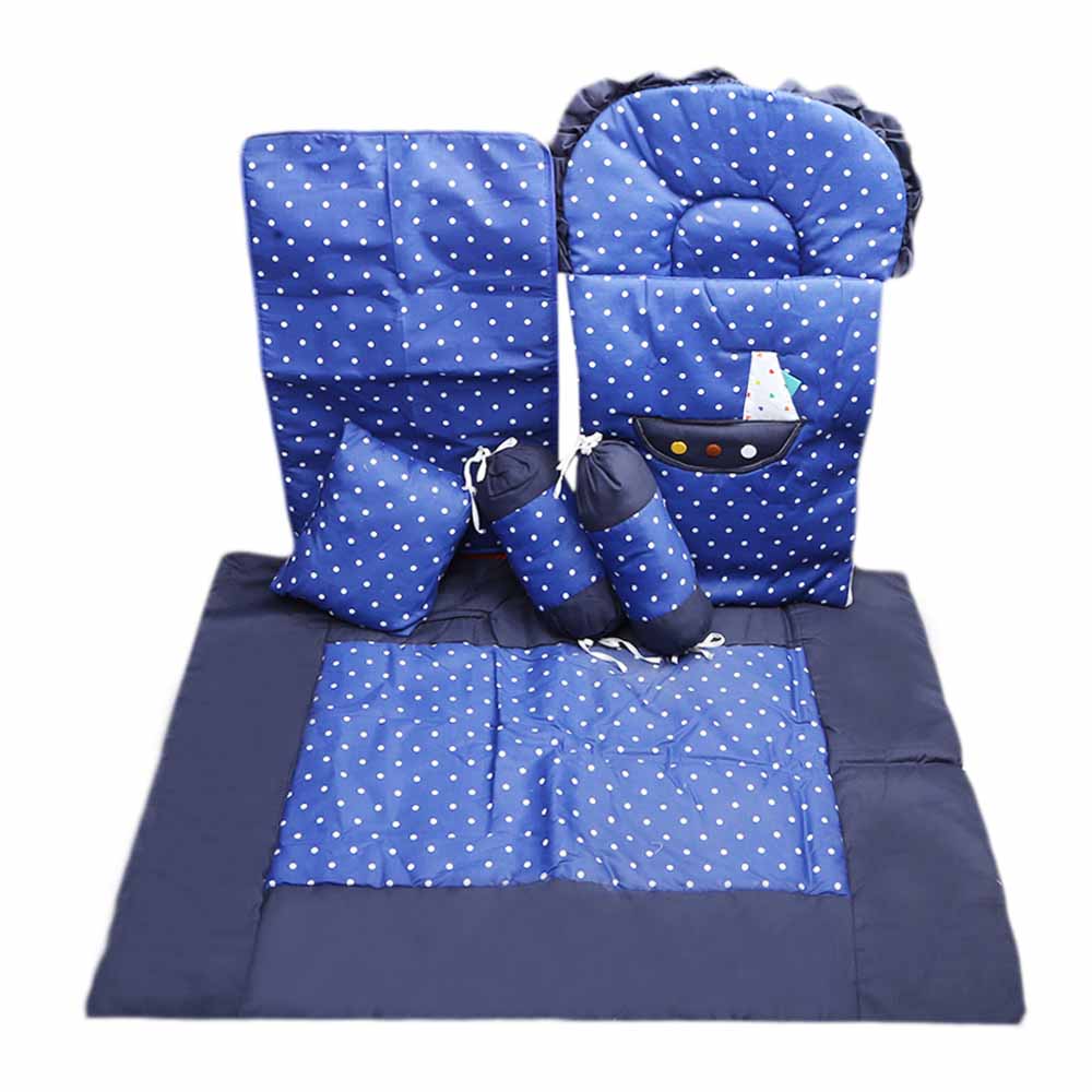 Newborn Sleeping Bag 7 Pcs Set Embroidered - Navy Blue, Kids, Sleeping Bags, Chase Value, Chase Value