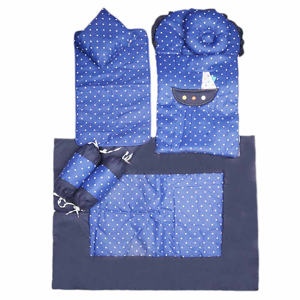Newborn Sleeping Bag 7 Pcs Set Embroidered - Navy Blue, Kids, Sleeping Bags, Chase Value, Chase Value
