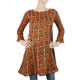 Women Printed Kurti - Orange, Women, Ready Kurtis, Chase Value, Chase Value