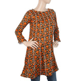 Women Printed Kurti - Orange, Women, Ready Kurtis, Chase Value, Chase Value