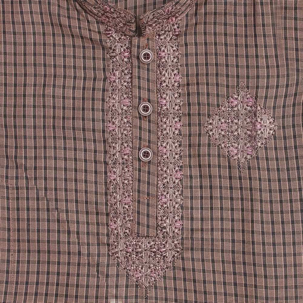 Boys Embroidered Shalwar Suit - Golden, Kids, Boys Shalwar Kameez, Chase Value, Chase Value