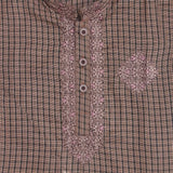 Boys Embroidered Shalwar Suit - Golden, Kids, Boys Shalwar Kameez, Chase Value, Chase Value