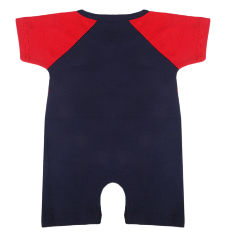 Newborn Boys Romper - Navy Blue, Kids, Newborn Boys Rompers, Chase Value, Chase Value