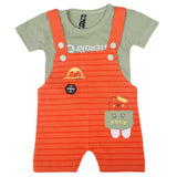 Newborn Boys Romper - Orange, Kids, Newborn Boys Rompers, Chase Value, Chase Value