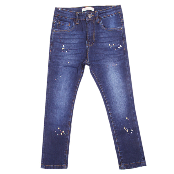 Eminent Boys Painted Jean - Dark Blue, Boys Pants, Eminent, Chase Value