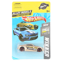 Alloy Slided Racing Car - Beige, Kids, Non-Remote Control, Chase Value, Chase Value