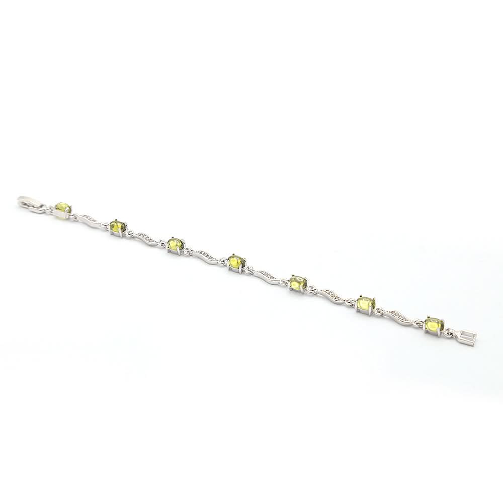 Women's Fancy Bracelet - Olive Green, Women, Bangles & Bracelets, Chase Value, Chase Value