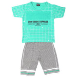 Boys Short Suit - Green, Kids, Boys Sets And Suits, Chase Value, Chase Value